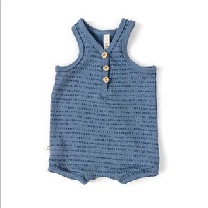 Infant short tank romper